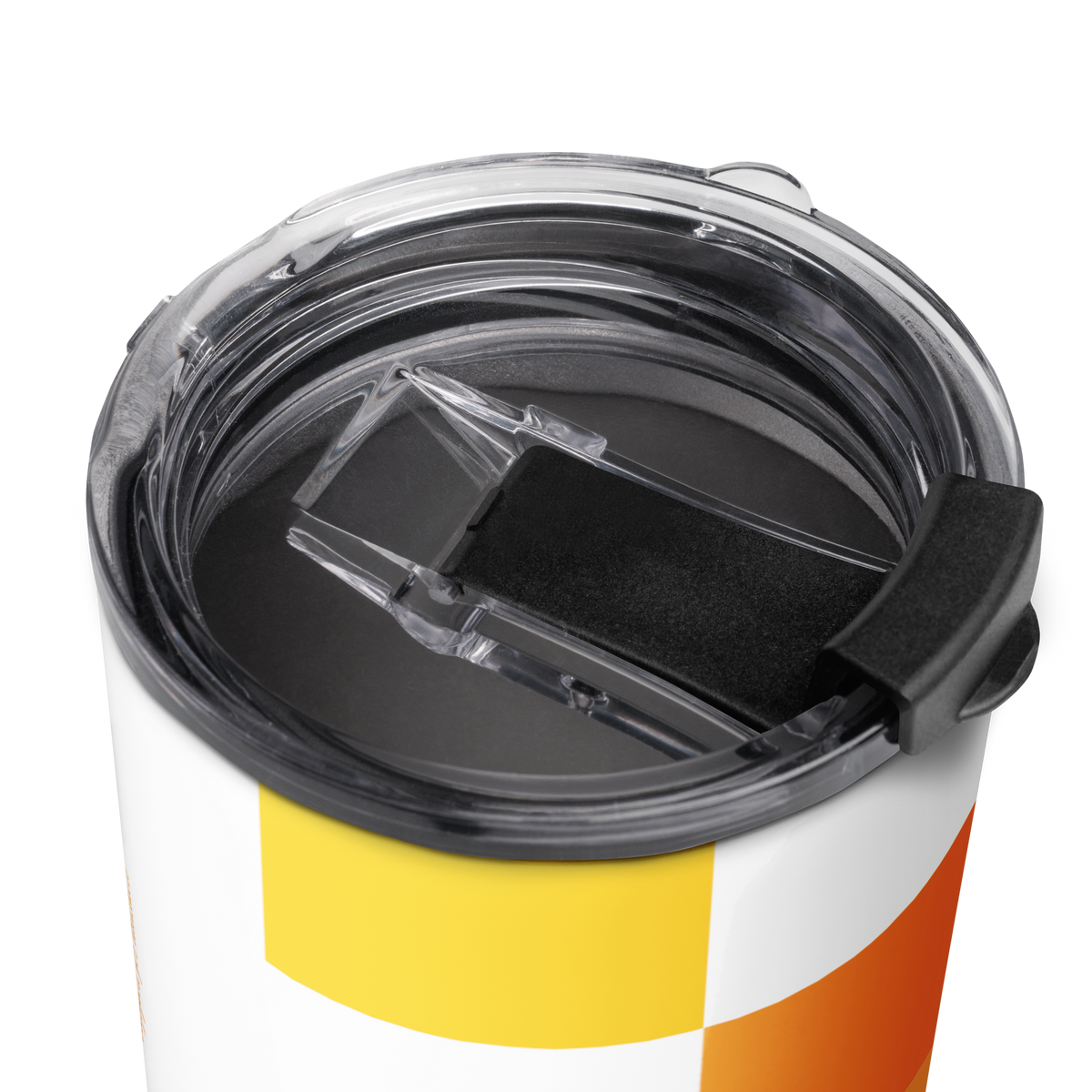 Tapered stainless steel tumbler